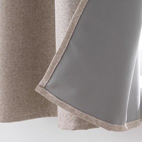 Draperie maro blackout 140x180 cm Crepuscule – douceur d'intérieur