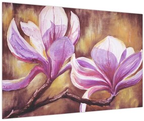 Tablou - Flori de magnolie (90x60 cm)