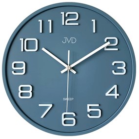 desen perete ceas JVD HX2472.4 albastru
