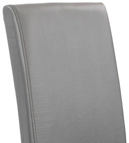 Set de masă Cadiz 4+1 negru-gri