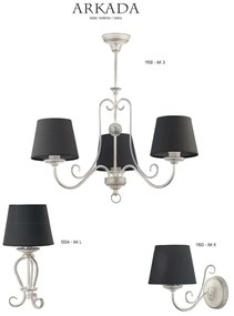 Lampa suspendata ARKADA 3xE27/60W