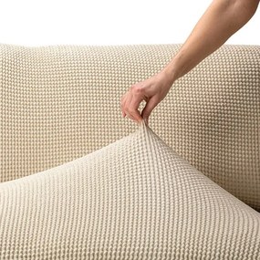 Nueva Textura Huse care se întind foarte bine NIAGARA smântânii taburet (40 - 60 cm)