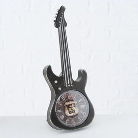​Ceas de masa Gitarre negru 14/5/34 cm