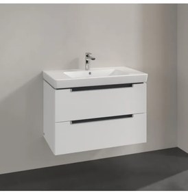 Dulap baza suspendat, Villeroy&amp;Boch Subway 2.0, 78.7x44.9x52cm, alb lucios, A69600DH