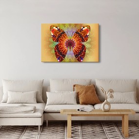 Tablou - Fluture etno (90x60 cm)