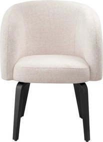 Scaun design elegant LUX Novelle, Lyssa off-white