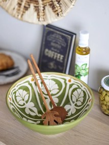 Set 2 ustensile din lemn pentru salata