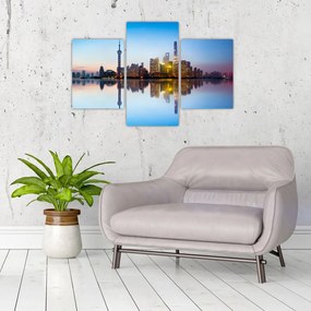 Tablou - Cerului dimineții deasupra Shanghaiului (90x60 cm)