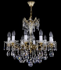Candelabru Cristal Bohemia Exclusive 10 brate, diam.62cm KATHERINE X. CE