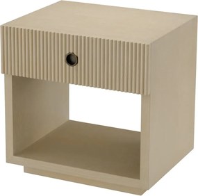 Noptiera design LUX, Furnir de stejar albit, Dimitrios