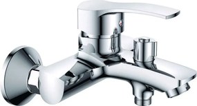 Baterie cada-dus Inter Ceramic Quadrat monocomanda crom lucios