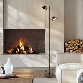 Lampa LED de podea cu telecomanda Taros