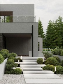 Stalp LED exterior din aluminiu IP65 Iman H-65,5cm