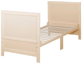 Pătuț în culoare naturală cu înălțime reglabilă 70x140 cm Easy Sleep – Roba