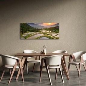 Tablou - Terase de orez (120x50 cm)