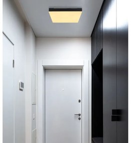 Plafonieră LED DORO LED/18W/230V 30x30 cm negru Globo 41594D1
