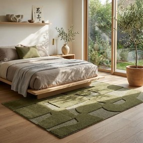 Covor verde închis 160x230 cm Cairo – ESTE