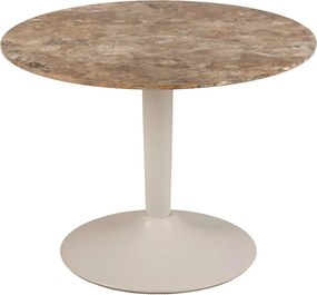 Măsuță de cafea maro rotundă cu blat ceramic ø 60 cm Malta – Actona