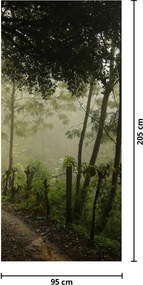 Fototapet pentru ușă - Ceața de dimineață (95x205cm)