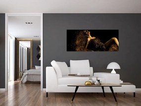 Tablou - Femeia din aur (120x50 cm)