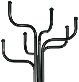 Suport de haine din metal Peg negru, 188 cm