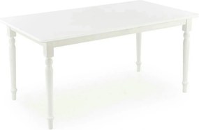 Masa extensibila NELSON, alb, 160/200x90x76 cm