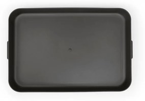 Cutie de prânz Brabantia Make&amp;Take 1.1L, Gri închis, plat, lunchbox 1006284