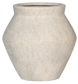 Ghiveci de flori Fleuri, travertin bej, dimensiuni multiple - Ghivece ceramice mărimea: S - ⌀ 46, h. 46 cm