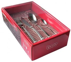 Set de tacâmuri FIRENZE din oțel inoxidabil, 24 piese