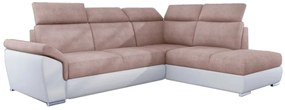 Supermobel Colțar extensibil LORETO, 260x102x210, omega 91/soft 17, colţ dreapta