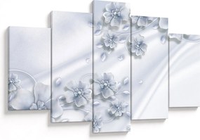 Tablou - Design flori (150x105 cm)