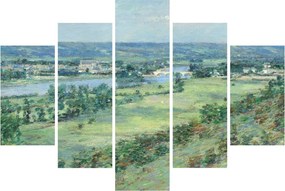 Tablou - Theodore Robinson, The Valley of the Seine, From the Hills of Giverny, reproducere (150x105 cm)