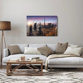 Tablou - Panorama din Dubai (90x60 cm)