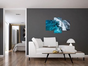 Tablou - Valuri pe mare (90x60 cm)