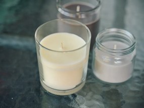 Lumanare in pahar MINNESOTA AMATISTA CREAM 8 cm crem
