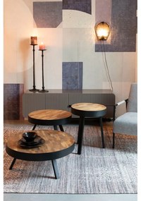 Aplică de perete White Label Lena, negru