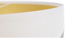 Lustră pe cablu SWING 1xE27/60W/230V gri/alb/auriu