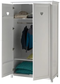 Dulap Vipack Amori, înălțime 190 cm, alb