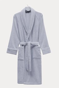 Halat unisex din modal DELUXE Alb / White XL