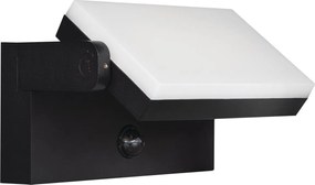 Kanlux 45819 - XERTO Lampă LED de perete pentru exterior cu senzor, 20 W, 230 V, IP44, neagră