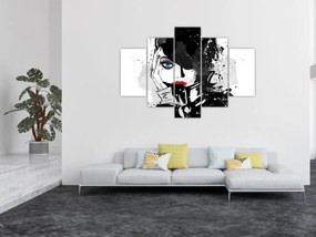 Tablou - Femeia misterioasă (150x105 cm)