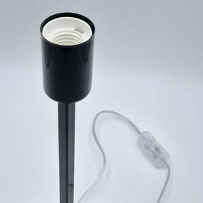 Lampă de masă ASTRID 1xE27/60W/230V negru lucios