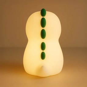 Lumină de veghe pentru copii DINO, LED RGBW reîncărcabilă și reglabilă, 1W, 5V, 1200 mAh