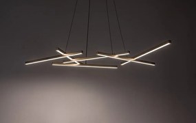 Lustra LED suspendata cu telecomanda Severine