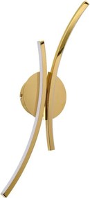 Aplica de perete LED SHIRO auriu