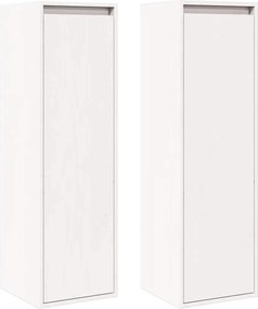 vidaXL Dulapuri de perete, 2 buc., 30x30x100 cm, lemn masiv de pin