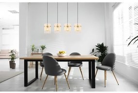 Lustră pe cablu Globo 15698-4HM GORLEY 4xE27/60W/230V