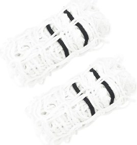 vidaXL Plase pentru fân, 2 buc, alb, rotunde, 75x50 cm, PP