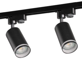 Spot pentru sistem de șină PARIS 3xGU10/10W/230V + 1 m sistem de șină