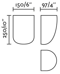 Aplica de perete iluminat ambiental KAPPU 25 alb